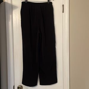 Rikki J New York Black Elastic Waist Pull-On Pants M